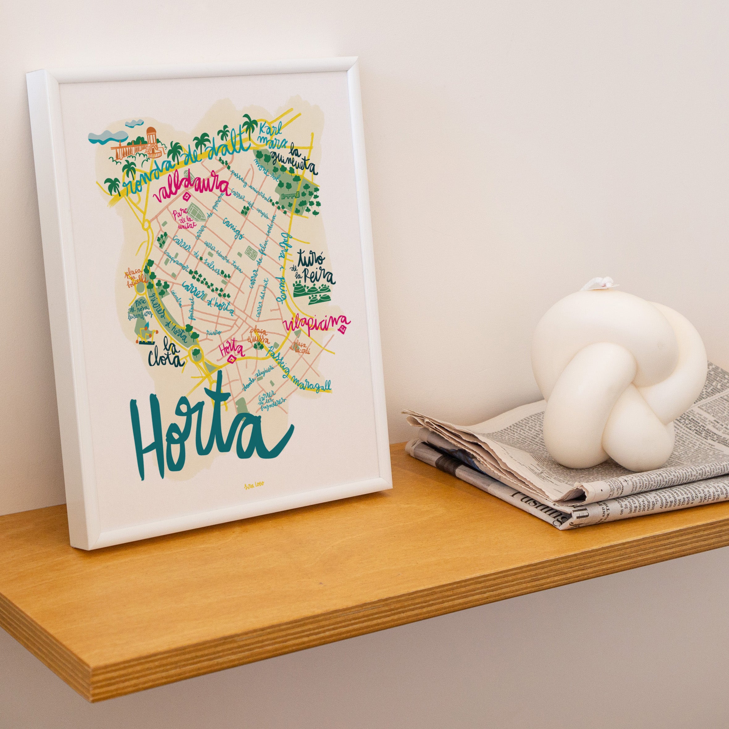 Barcelona quartiers serie by sira Lobo