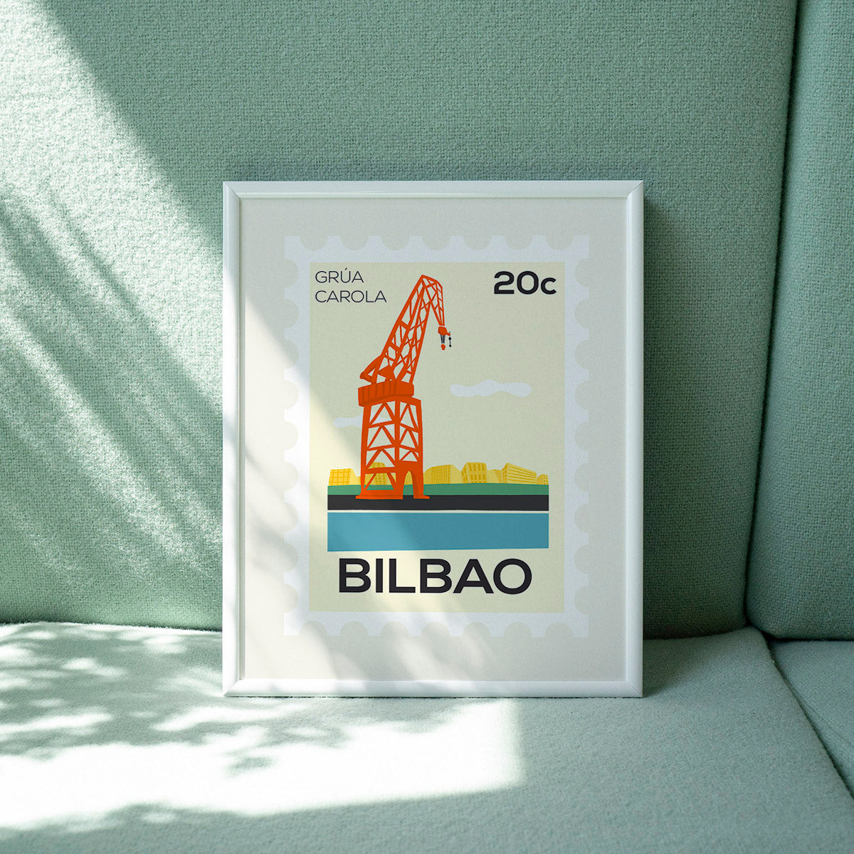 Bilbao. Grúa Carola