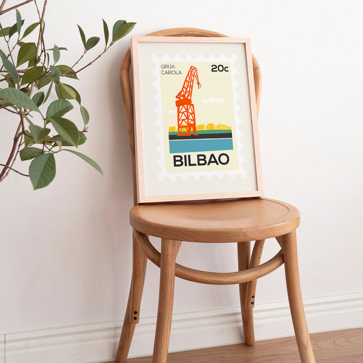 Bilbao. Grúa Carola