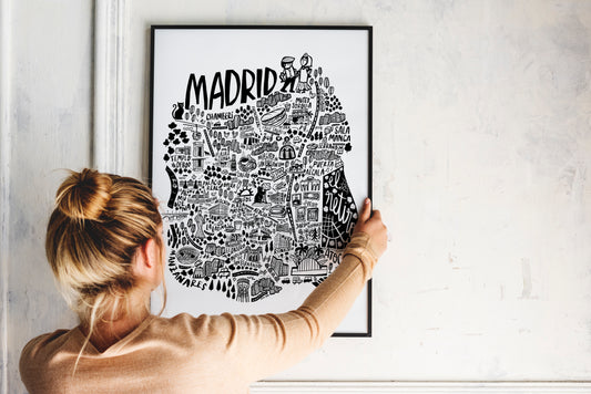 Introducing Madrid: Our Latest Illustrated Map