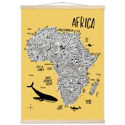 Mapa continental de África