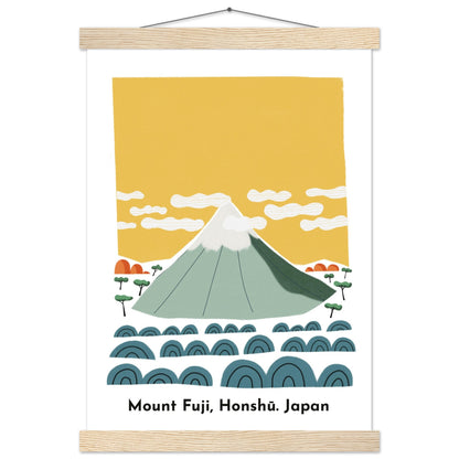 Monte Fuji. Honshu. Japón