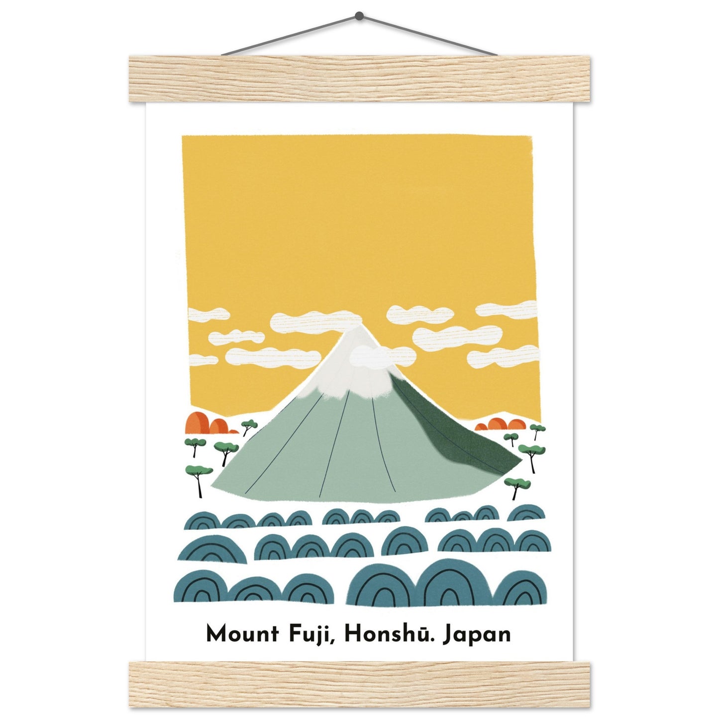 Monte Fuji. Honshu. Japón