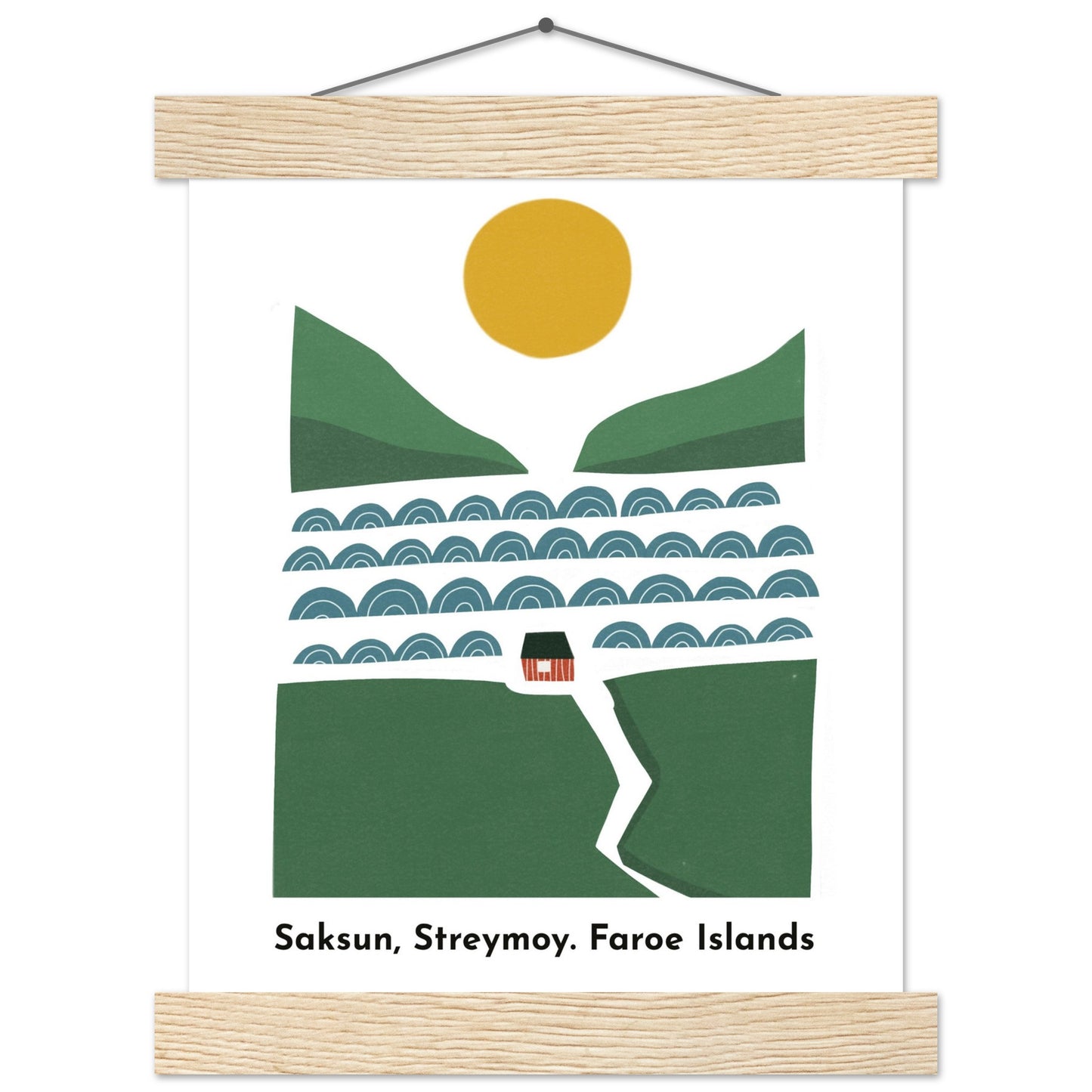 Saksun. Streymoy. Islas Faroe