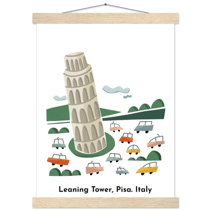 Leaning Tower of Pisa. Italy