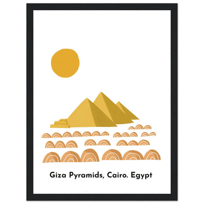 Gyza Pyramids. Cairo. Egypt