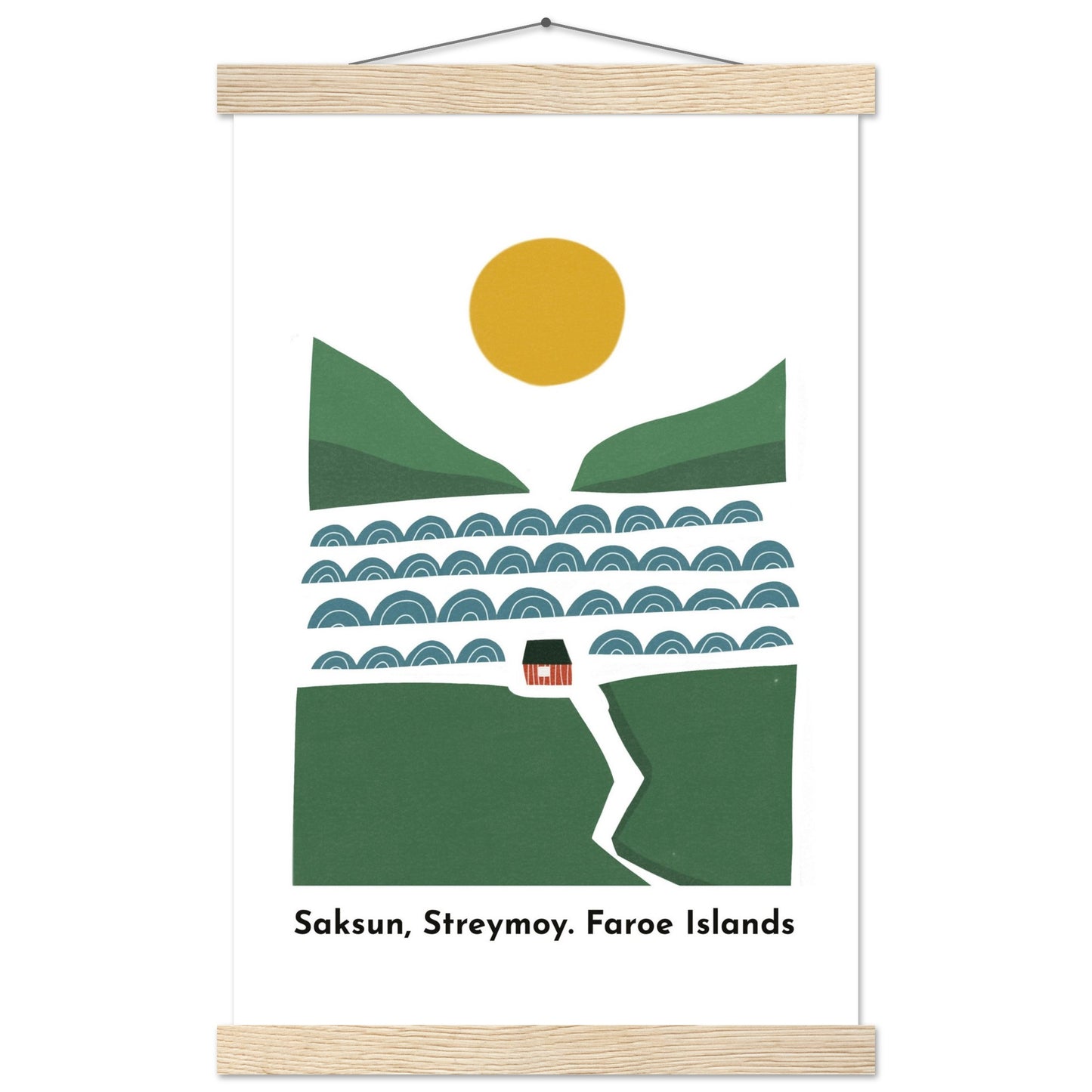 Saksun. Streymoy. Islas Faroe