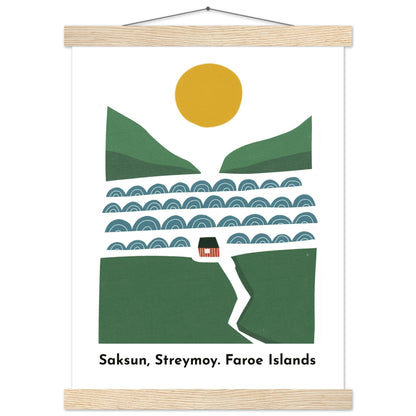 Saksun. Streymoy. Islas Faroe