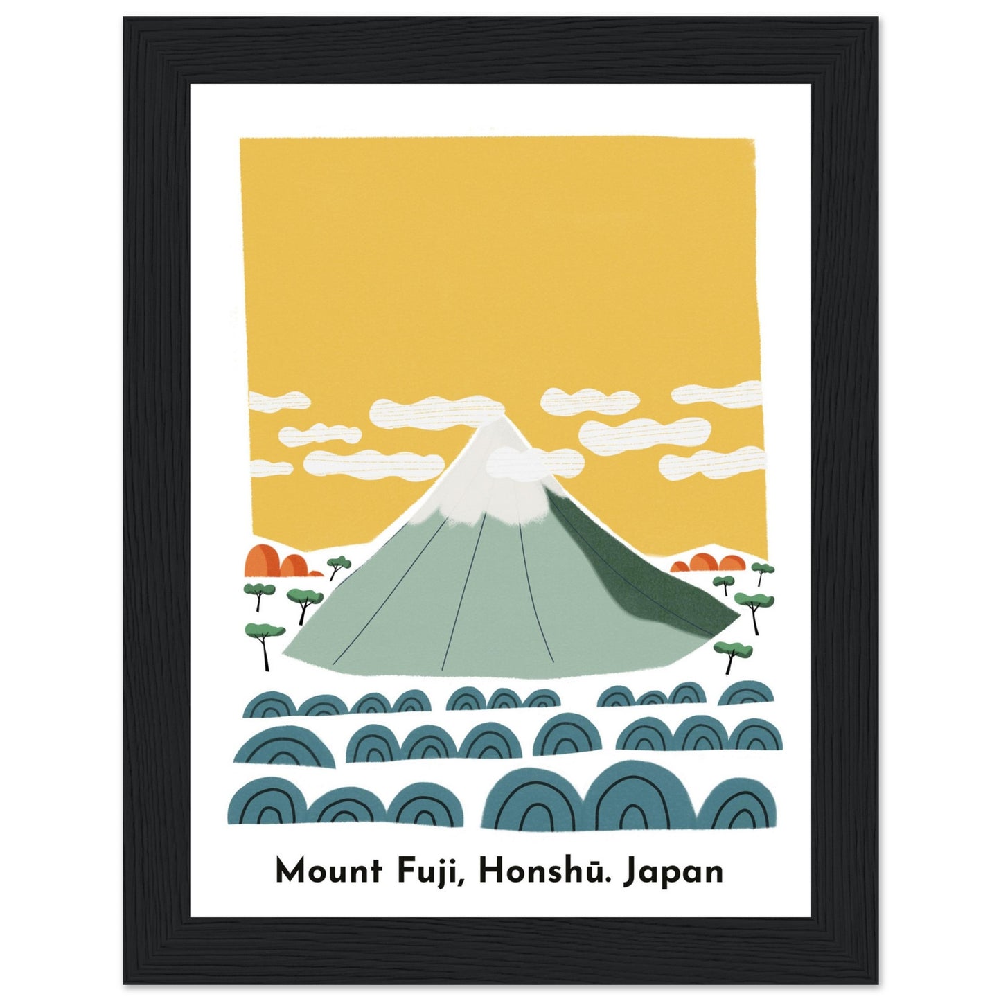 Monte Fuji. Honshu. Japón