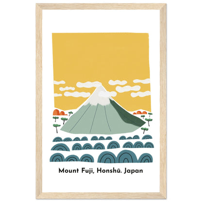 Mount Fuji. Honshū. Japan