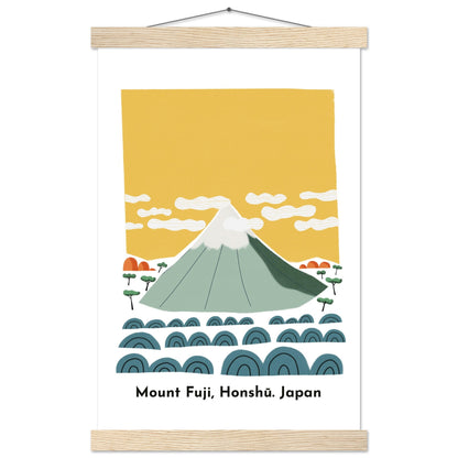 Monte Fuji. Honshu. Japón