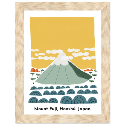 Monte Fuji. Honshu. Japón