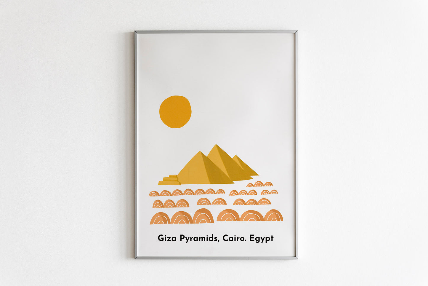 Pirámides de Gyza. El Cairo. Egipto