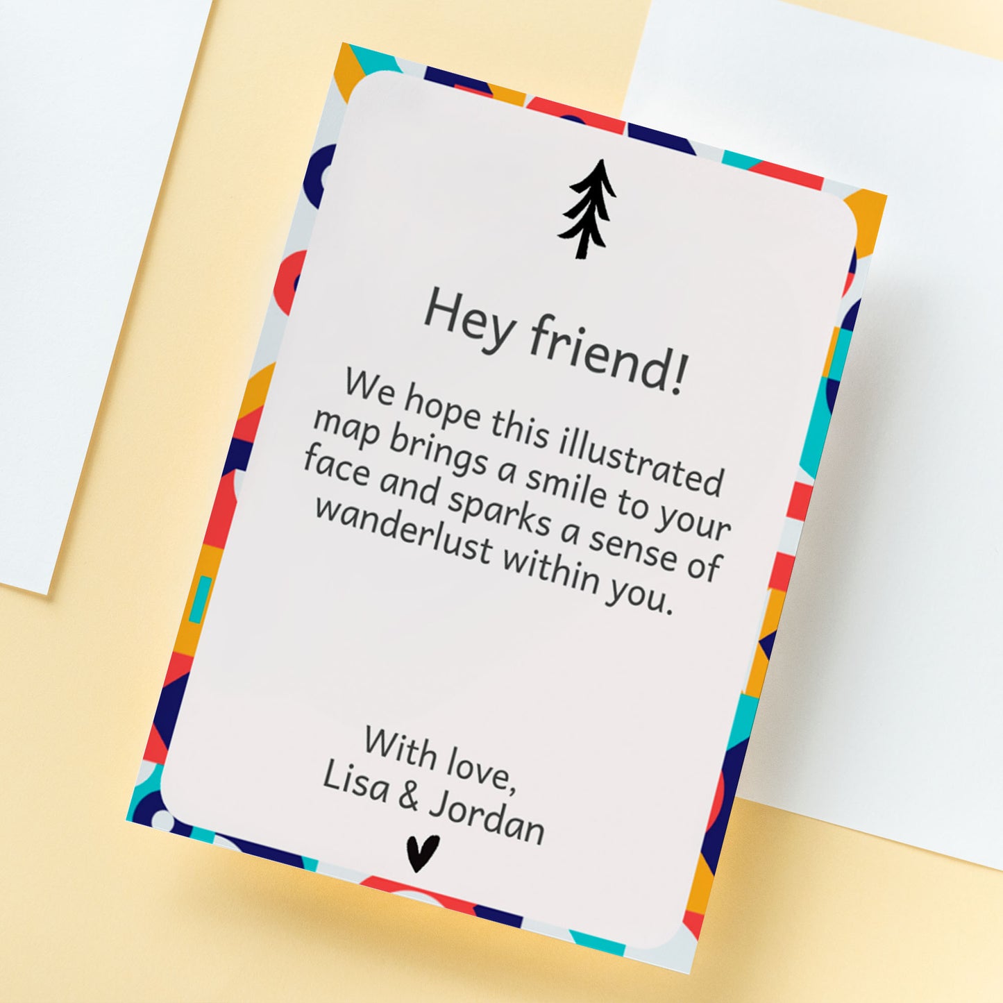 Customized Gift Note