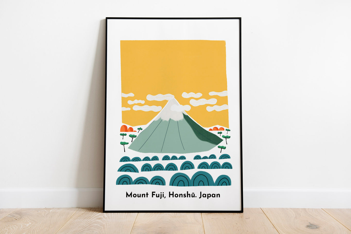 Monte Fuji. Honshu. Japón