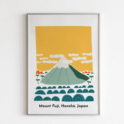 Monte Fuji. Honshu. Japón