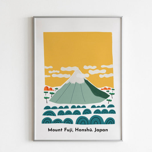 Mount Fuji. Honshū. Japan