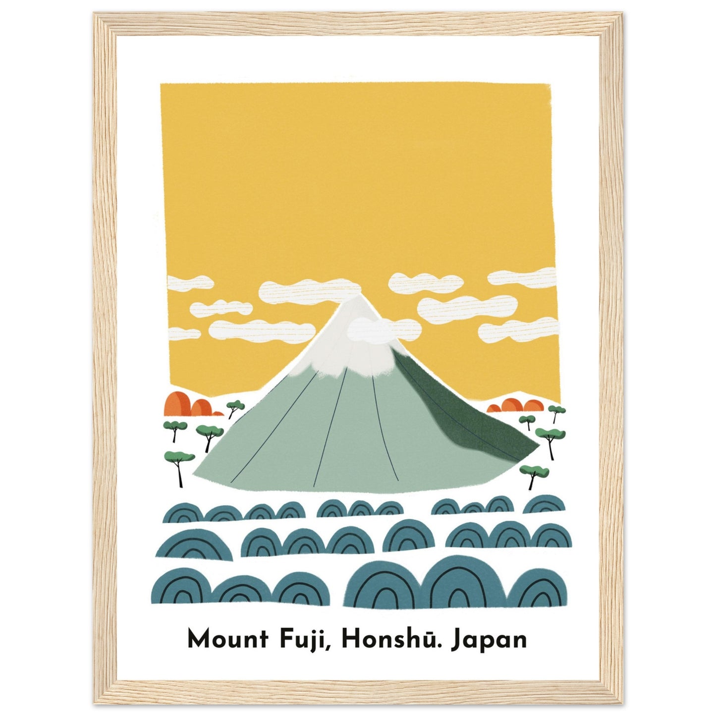 Mount Fuji. Honshū. Japan