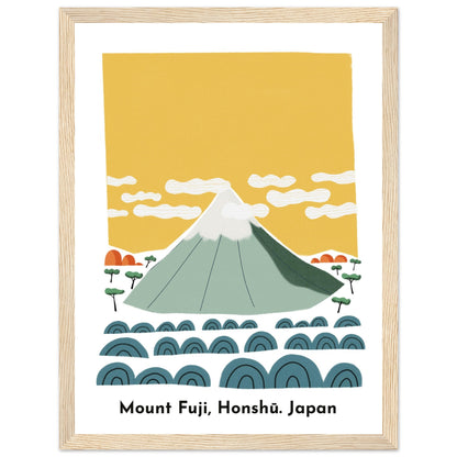 Monte Fuji. Honshu. Japón