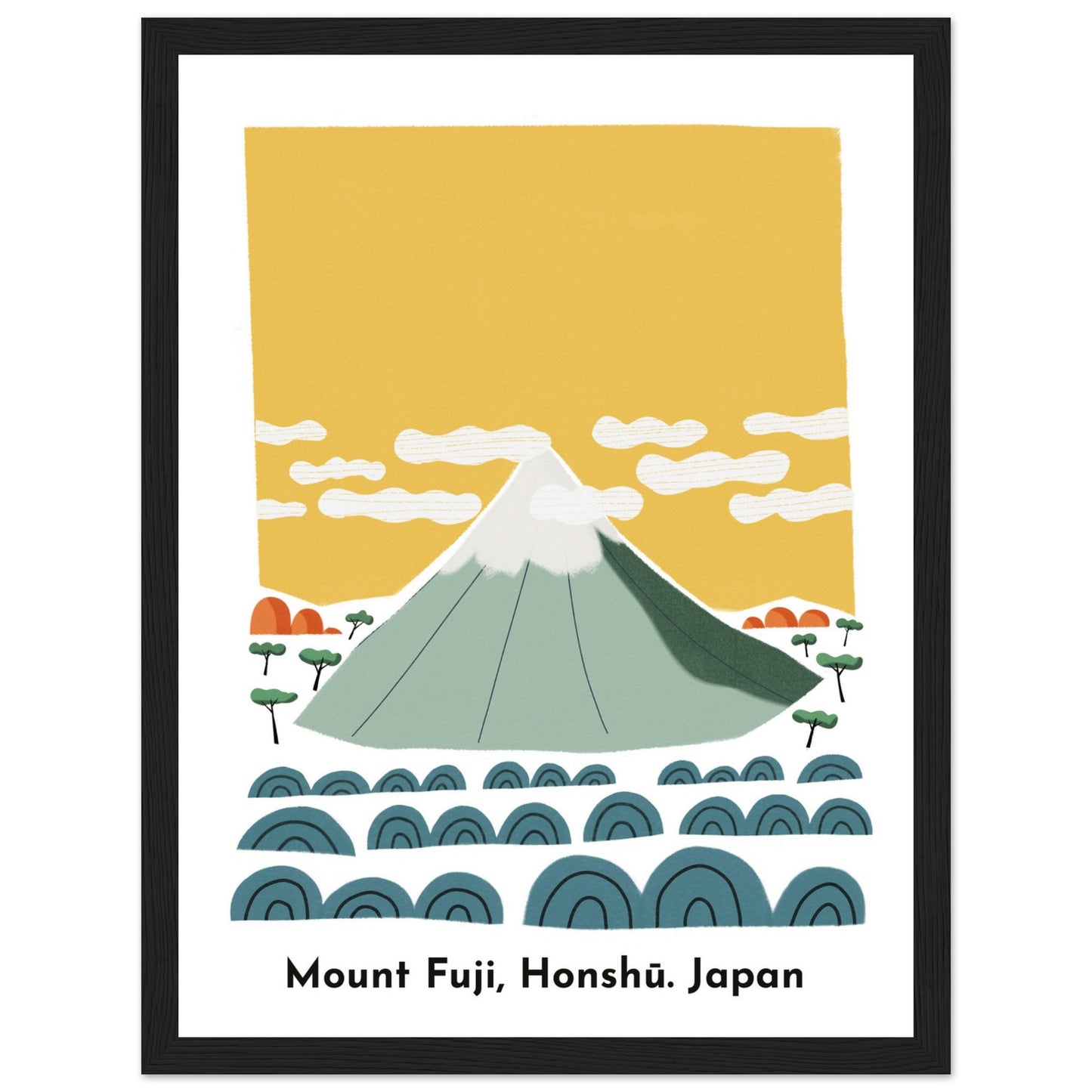 Monte Fuji. Honshu. Japón