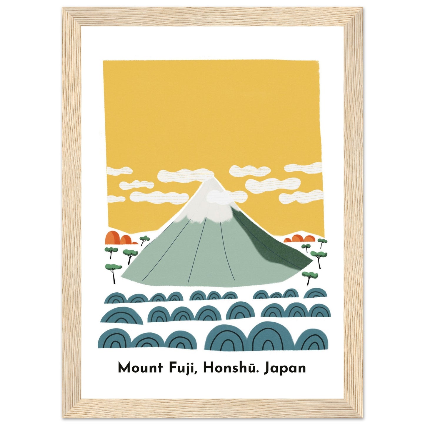 Mount Fuji. Honshū. Japan