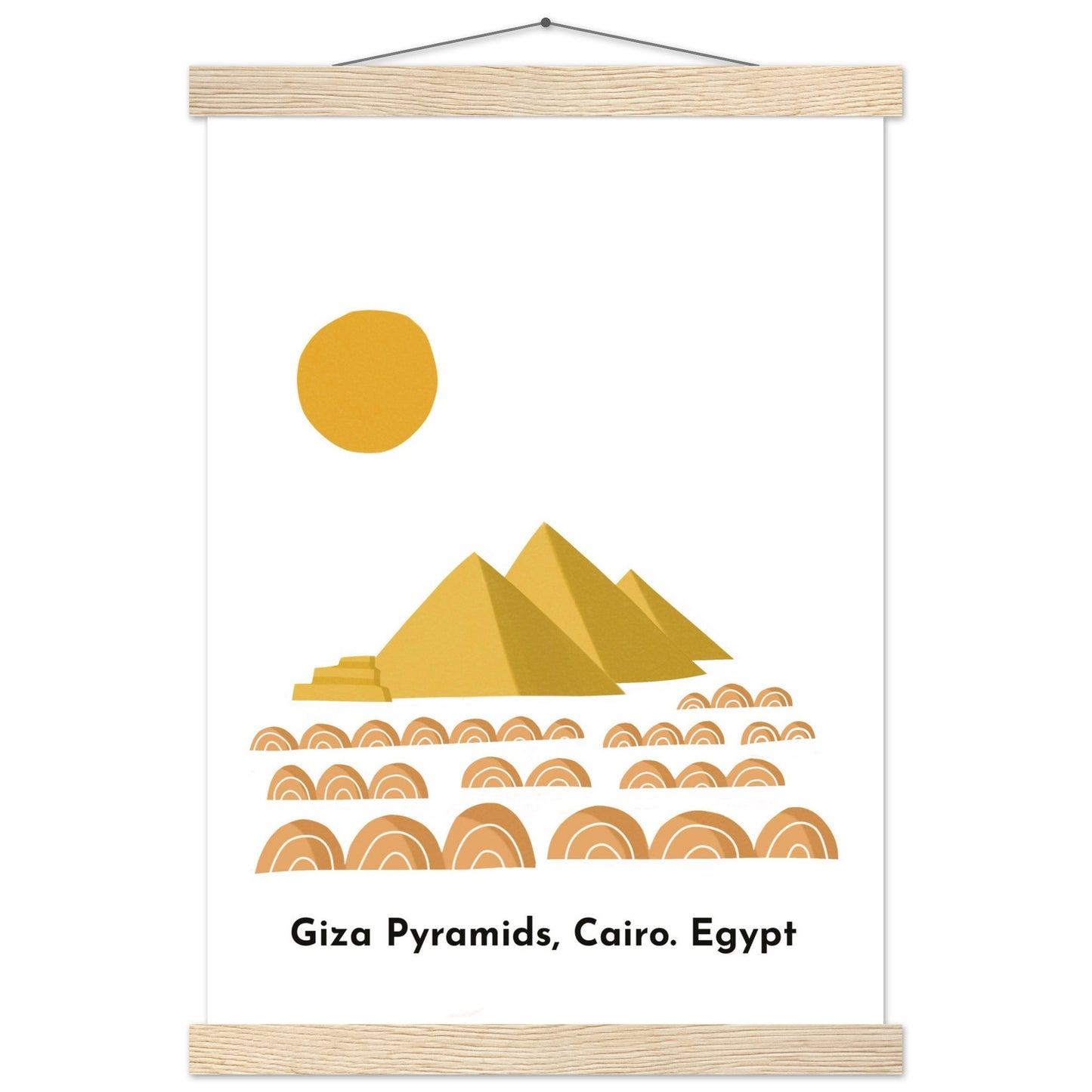 Gyza Pyramids. Cairo. Egypt