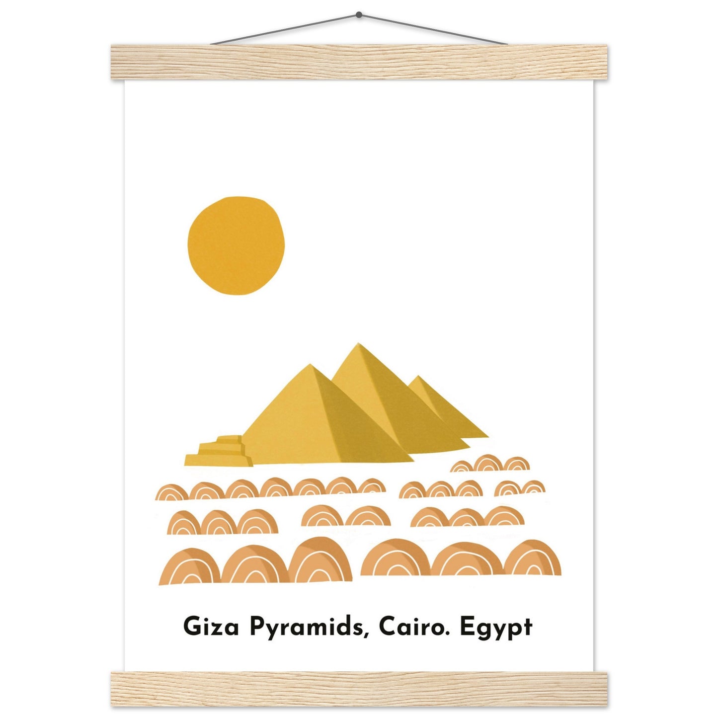 Pirámides de Gyza. El Cairo. Egipto