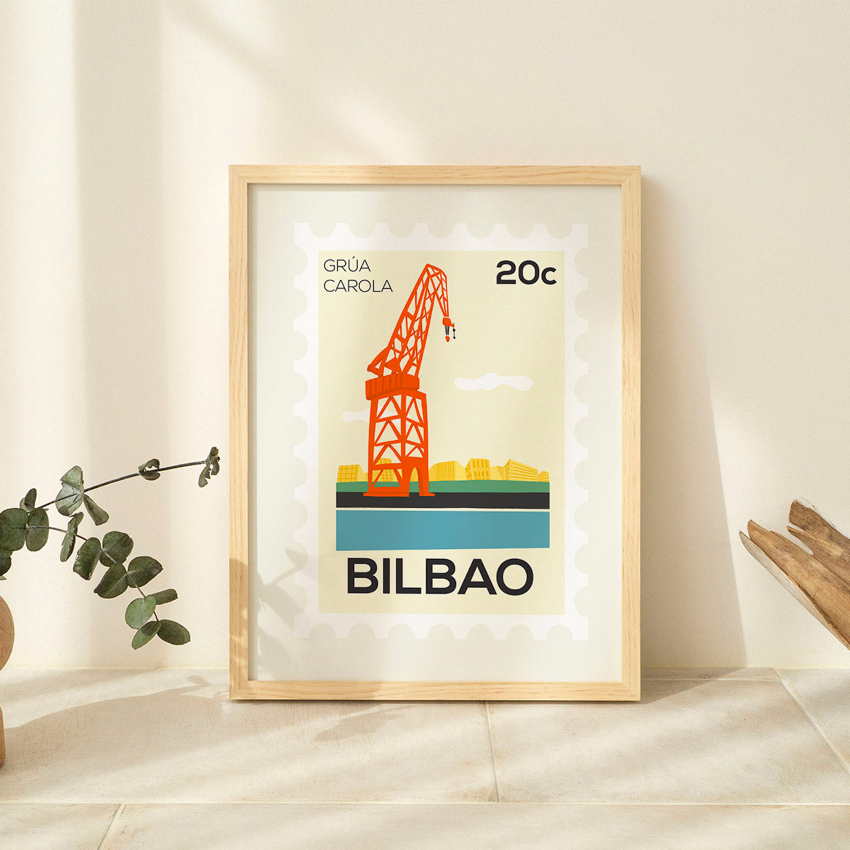 Bilbao. Grúa Carola