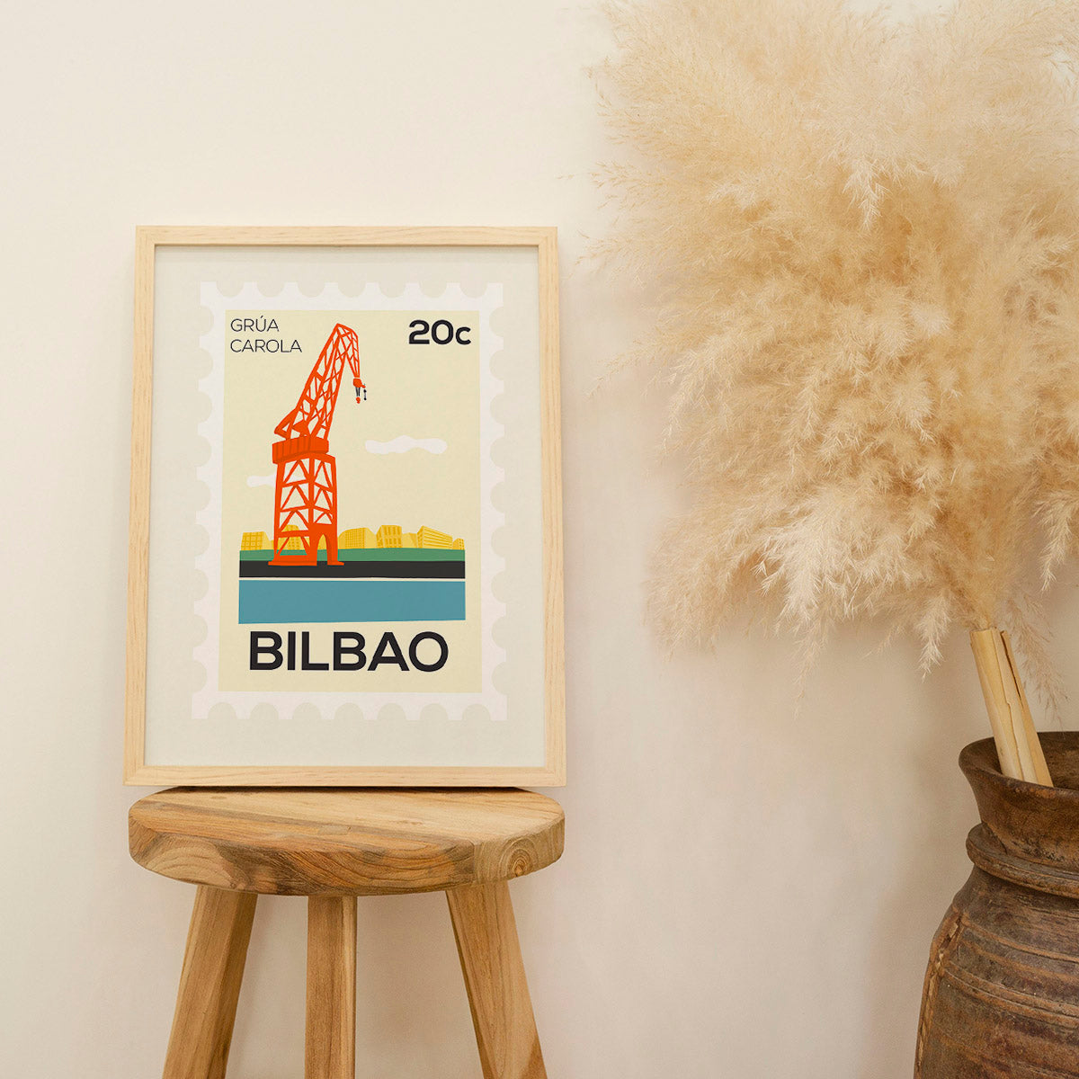 Bilbao. Grúa Carola