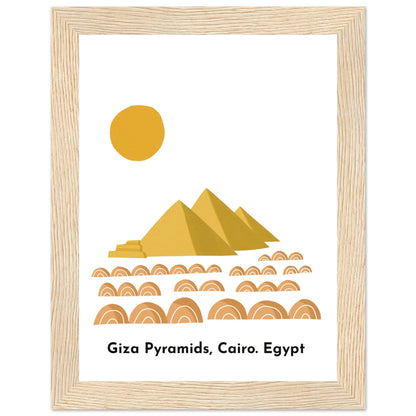 Pirámides de Gyza. El Cairo. Egipto