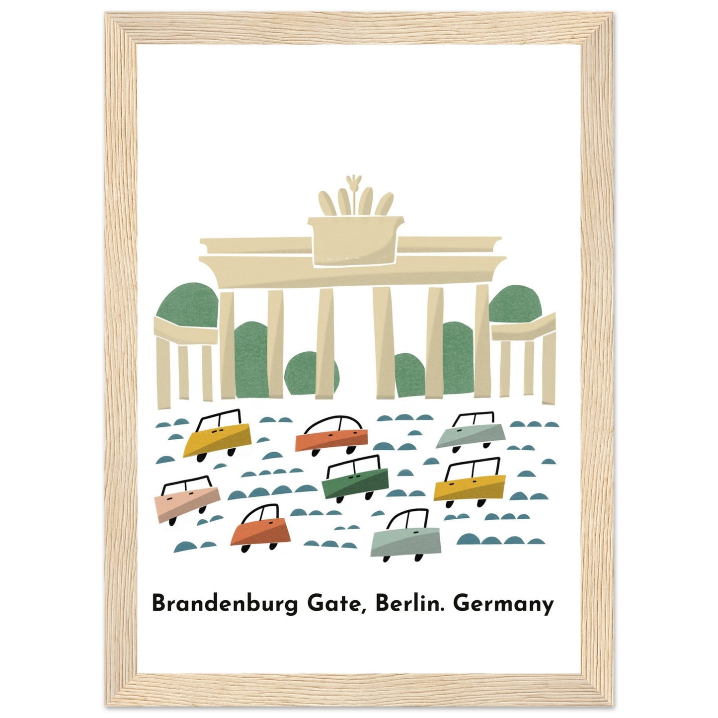 Brandemburg Gate. Berlin. Germany