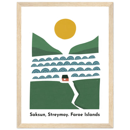 Saksun. Streymoy. Islas Faroe