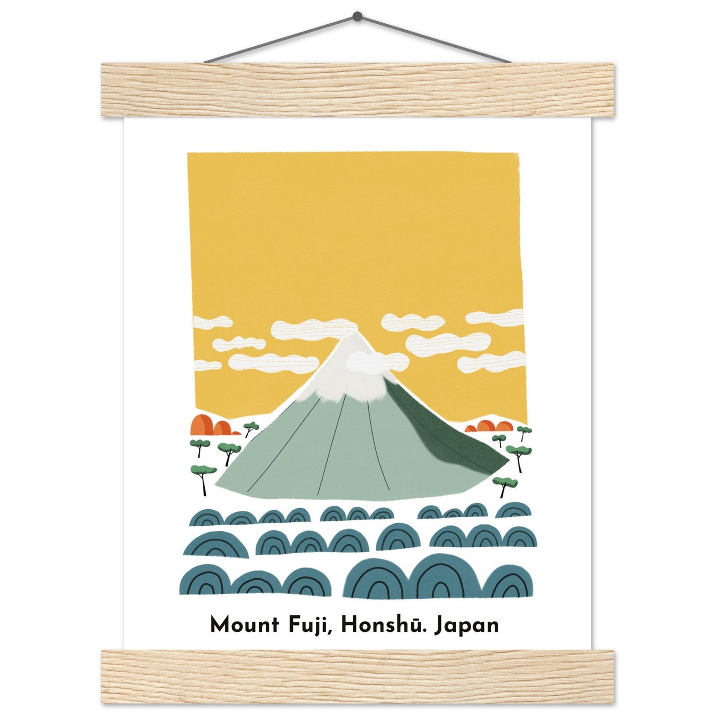 Monte Fuji. Honshu. Japón