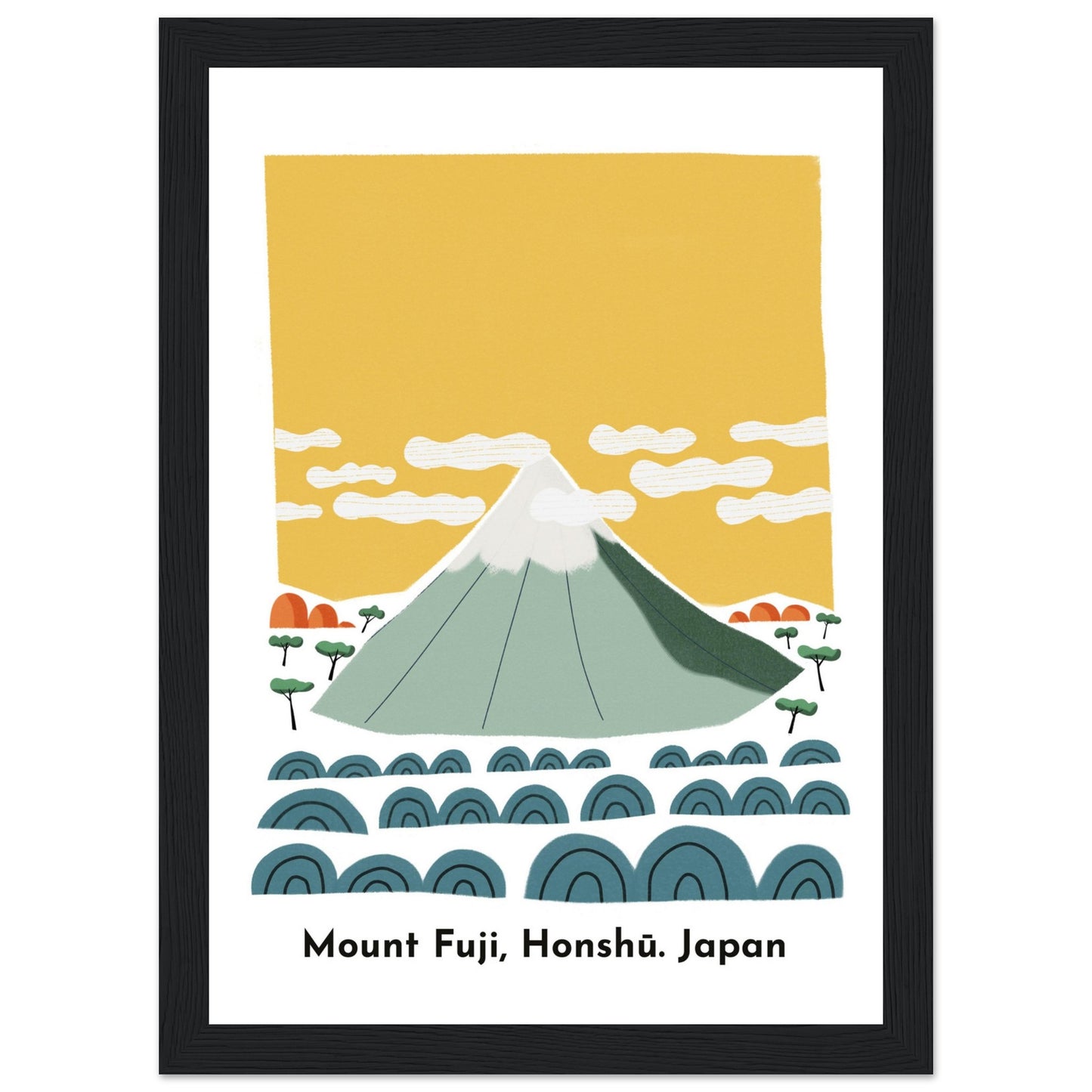 Monte Fuji. Honshu. Japón