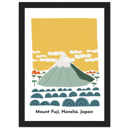 Mount Fuji. Honshū. Japan