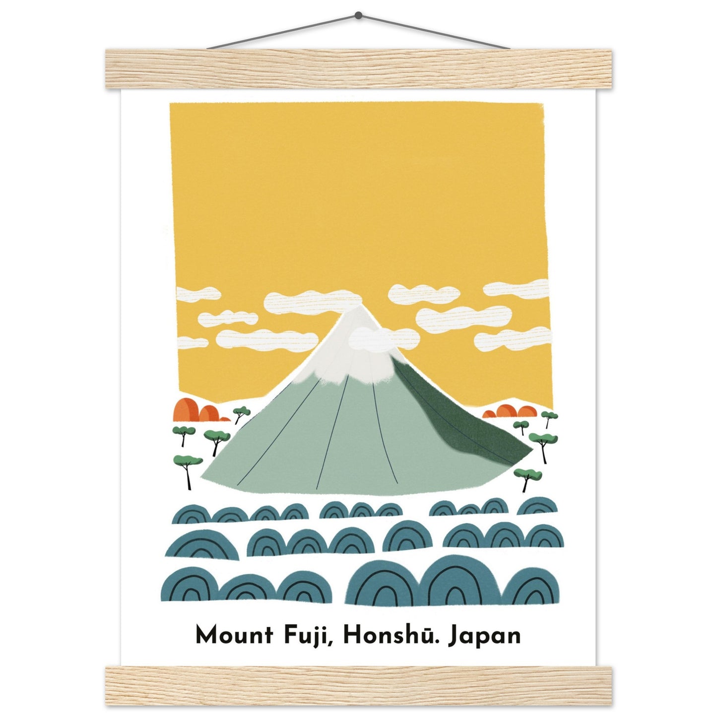 Monte Fuji. Honshu. Japón