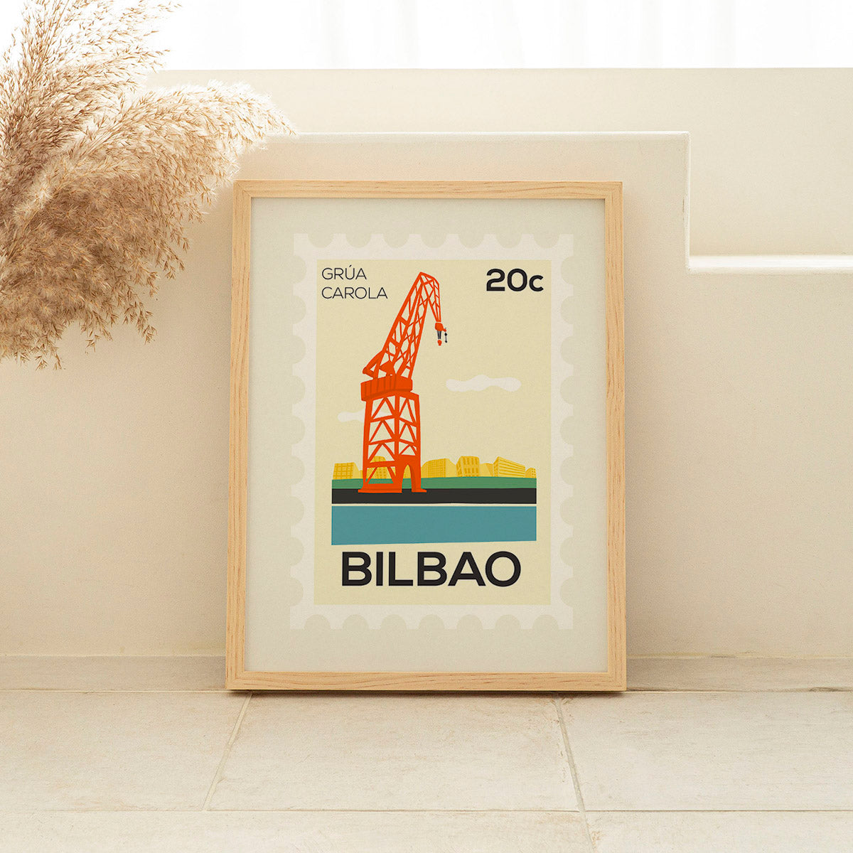 Bilbao. Grúa Carola